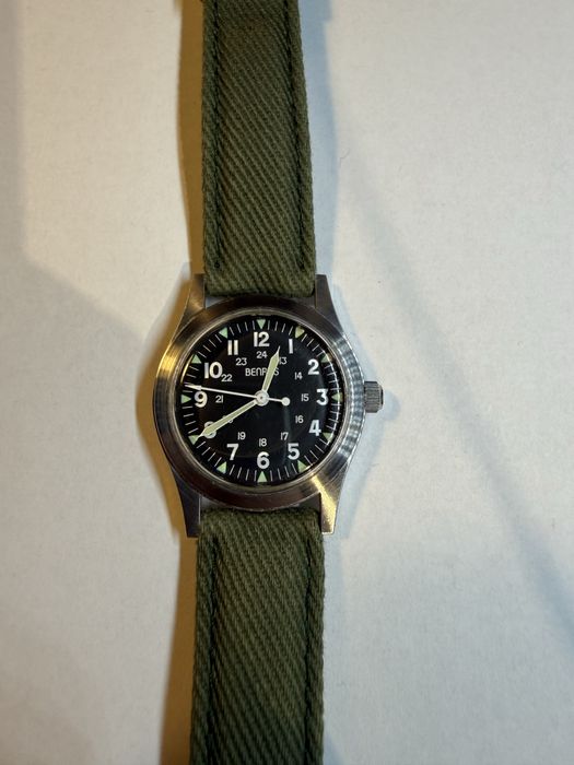 Benrus mill spec, reissue din 1994