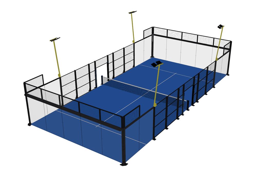 Vand 2 terenuri de padel, nou nouțe, nemontate/neutilizate