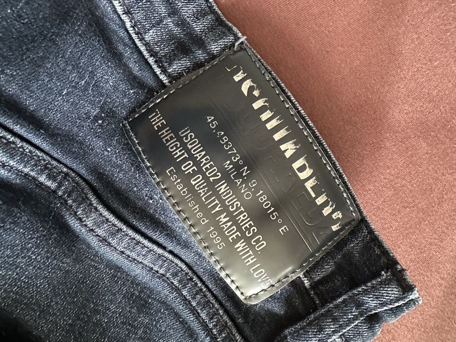 Дънки Dsquared2 slim fit 44
