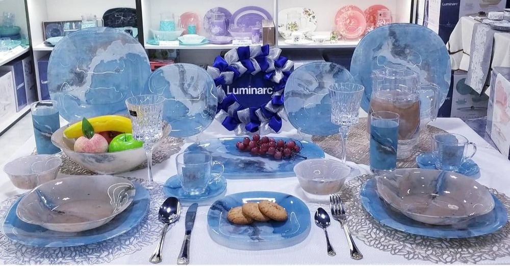 Luminarc naborlar Osartiment har hil ranglari mavjud, zavod 46ta pr