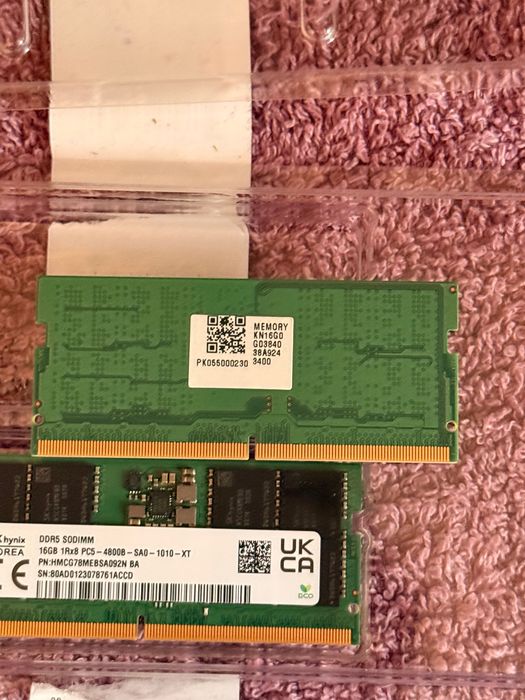 Ram 2x16 Комплект цената е в евро