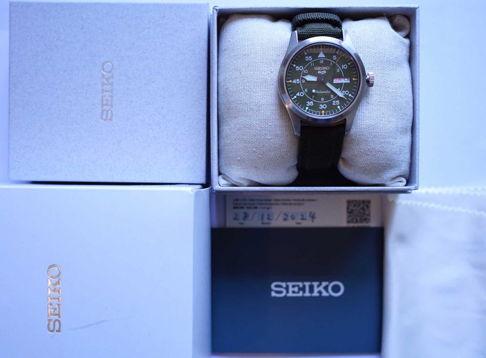 Seiko 5 ceas Automatic + Manual, versiune Made in Japan