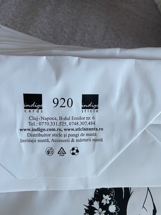 Pungi mărturie nunta