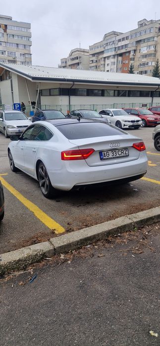 Audi A5 facelift alb perlat 2.0TDI 177cp euro5 manual S-line Proprieta