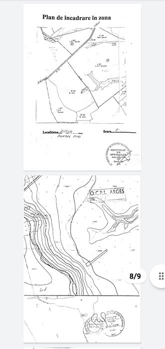 Vând 3001 mp zona Tancodrom, str Victor Slavescu, cu padure de pini