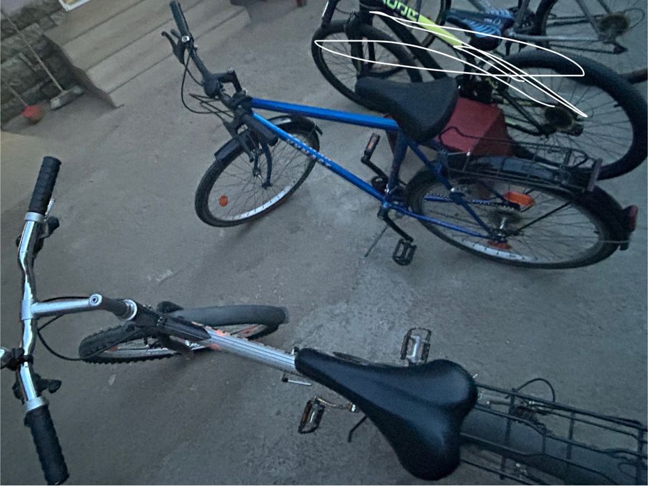 biciclete de diferite marimi si preturi