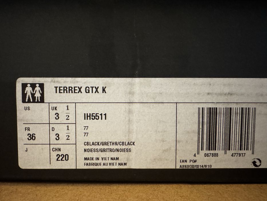 Детски обувки Adidas Terrex Gore Tex 36номер