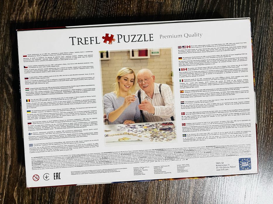 Продается новый Trefl Пазл Вернацца в сумерках 2000 шт