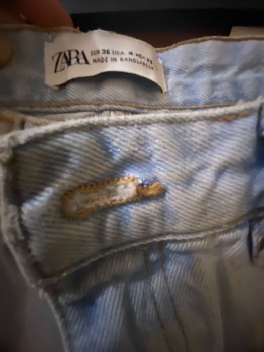 Джинсы ZARA летние