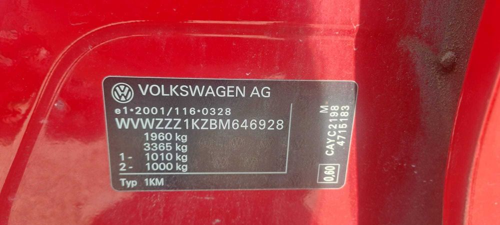 Toate piesele disponibile VW Golf 6 Break / Combi motor 1.6 TDI CAY, cutie manuala start stop , bara fata capota trager faruri aripi stanga dreapta