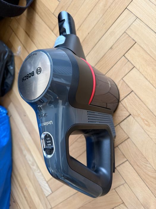 Прахосмукачка bosch unlimited 7, безкабелна, черна