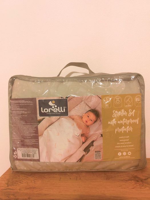 Сет с олекотен за детска количка