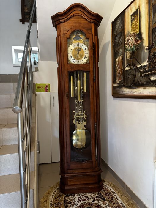 Ceas Pendul//Podea//InterClock//Westminster//PicturaCadran//FazeleLunii//FullSticla