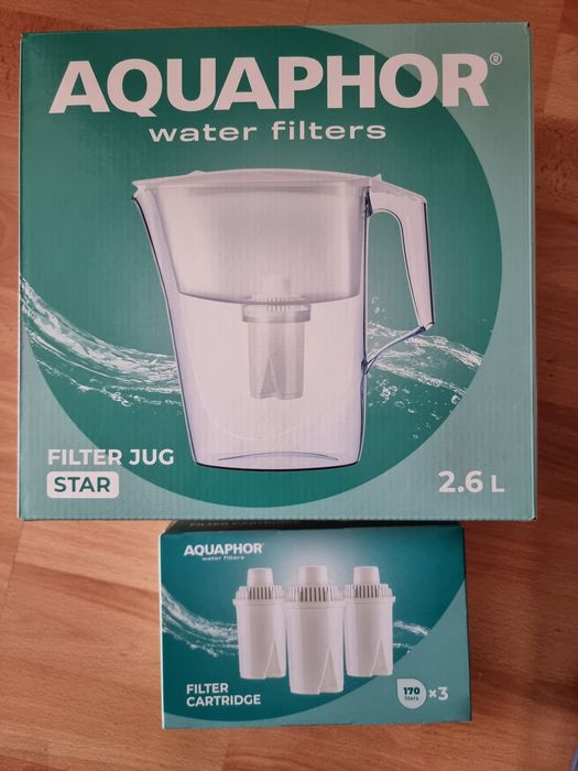 Filtru filtrare apa potabila + 4 rezerve cartuse filtre