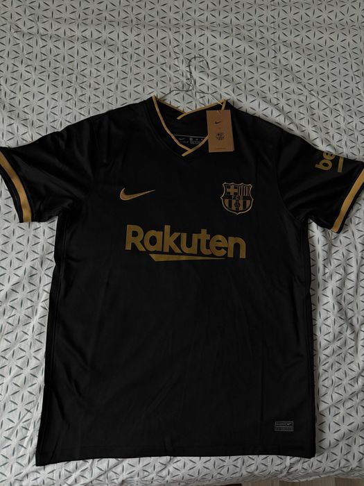 Tricou Messi Barcelona la liga negru barca
