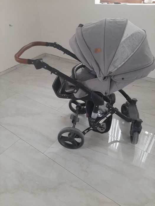 Бебешка количка Lorelli Rimini 2 в 1 ,цвят сив