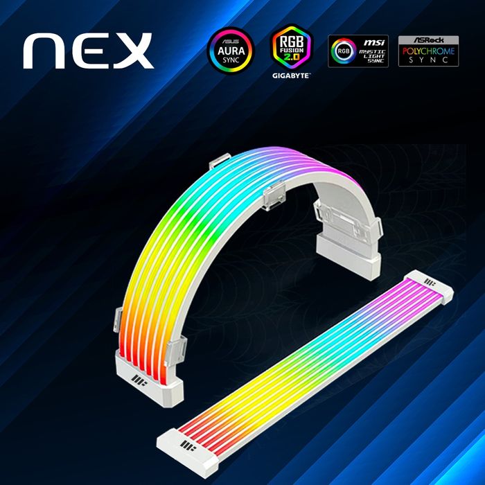 ARGB лед лента 2x подсветка для плата