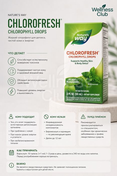 Nature’s Way Chlorofresh Chlorophyll Drops