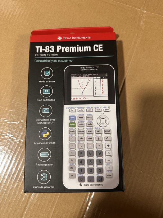 Calculator grafic Texas Instruments TI-83 Premium CE Edition Python