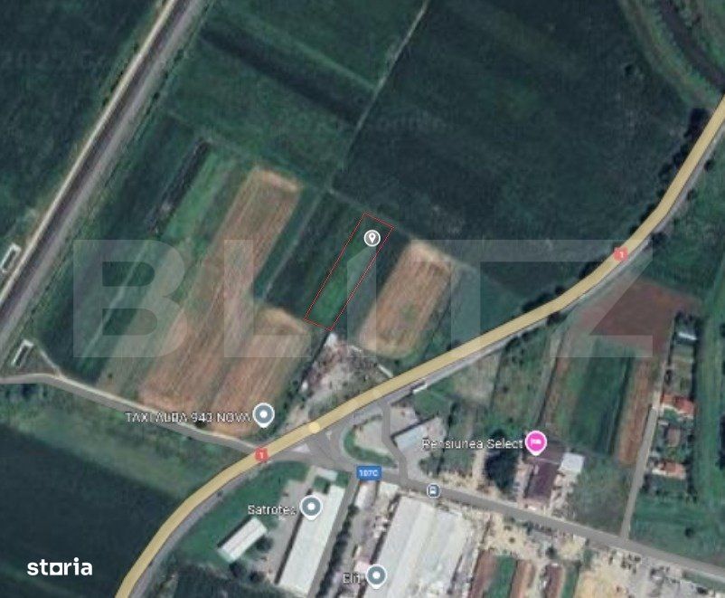Teren intravilan de vanzare, 1600 mp, zona Oarda