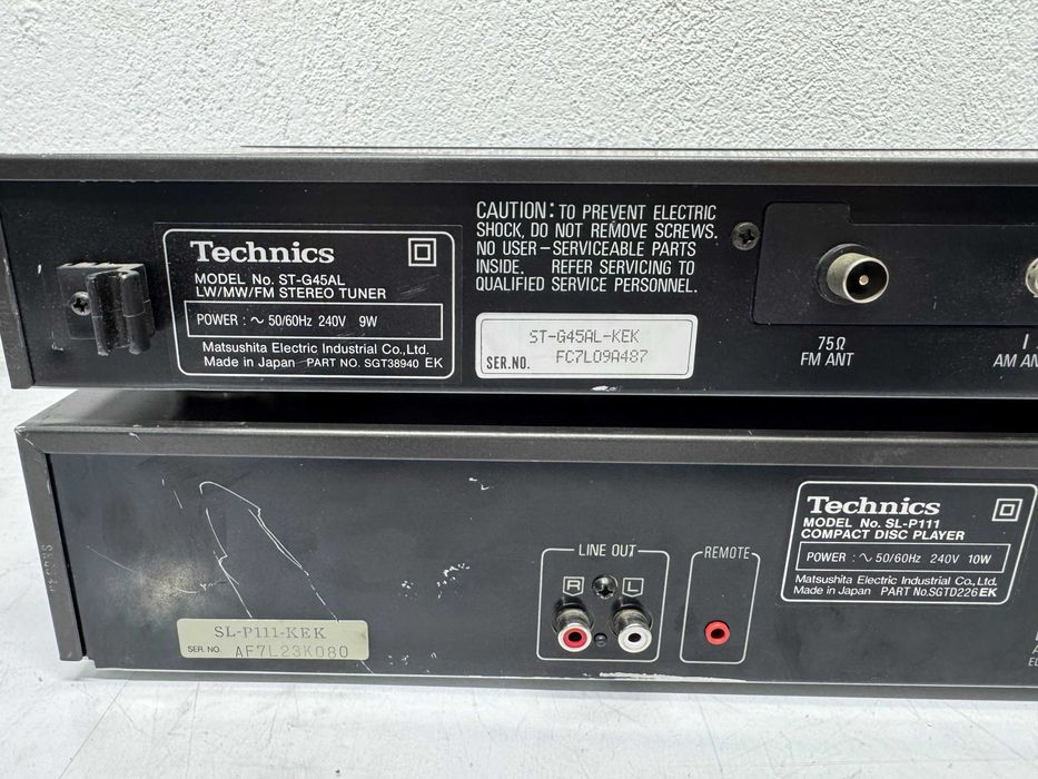 Тунер и CD plaeyr - Technics