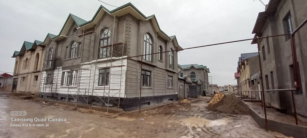 Травертин фасад в Ташкент travertin навес устаси алюкабонд аликабонд