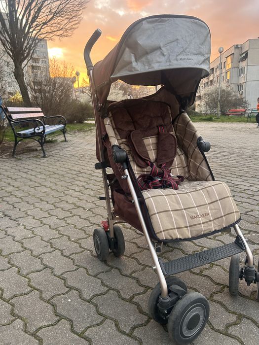 Дизайнерска Детска количка с гаранция Maclaren Tecno XT