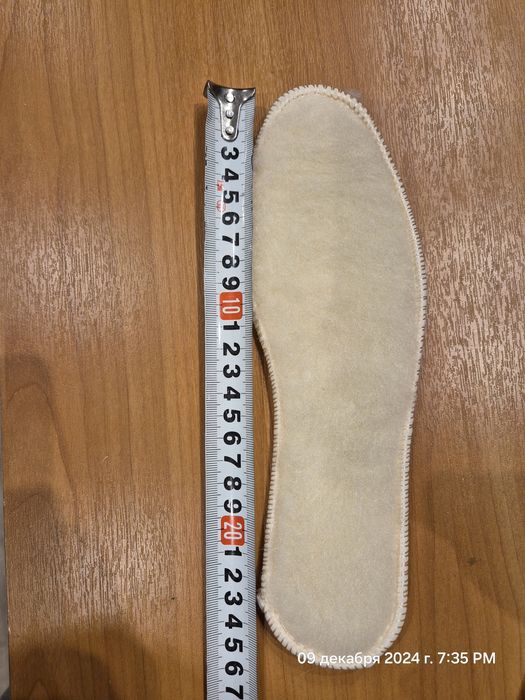 Стельки зимние размер 40-41
