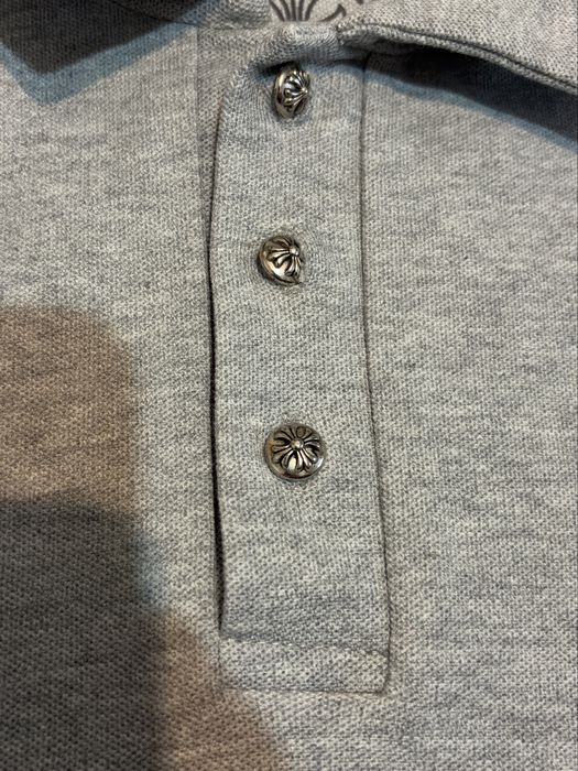 Tricou Chrome Hearts Polo Gri