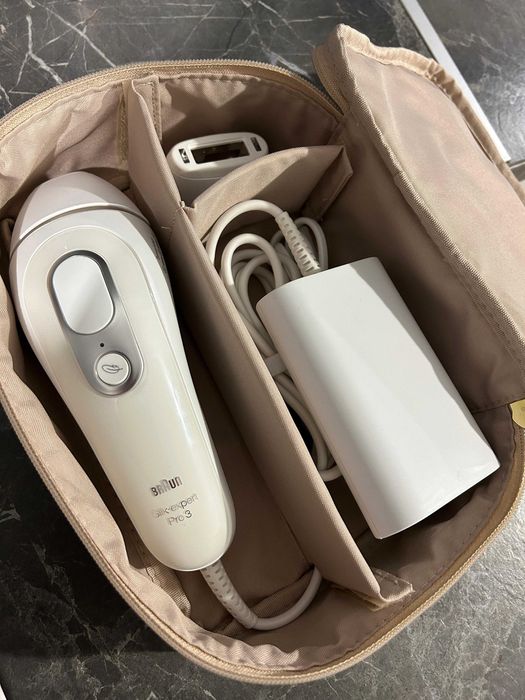 Epilator IPL Braun Silk Expert PRO3, 300K imp, aproape Nou + Garantie