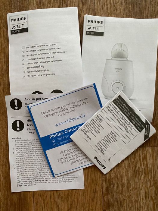 Подогреватель для бутылочек Avent