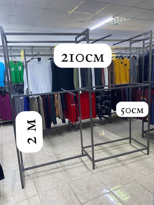 Магазин мебельдері аяқ киім полькасы, киім ілетін 2- этаждық