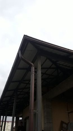 Монтаж водостока