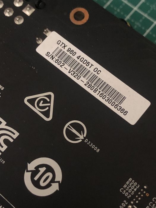 Gtx 960 4gb gddr5 msi sabertooth