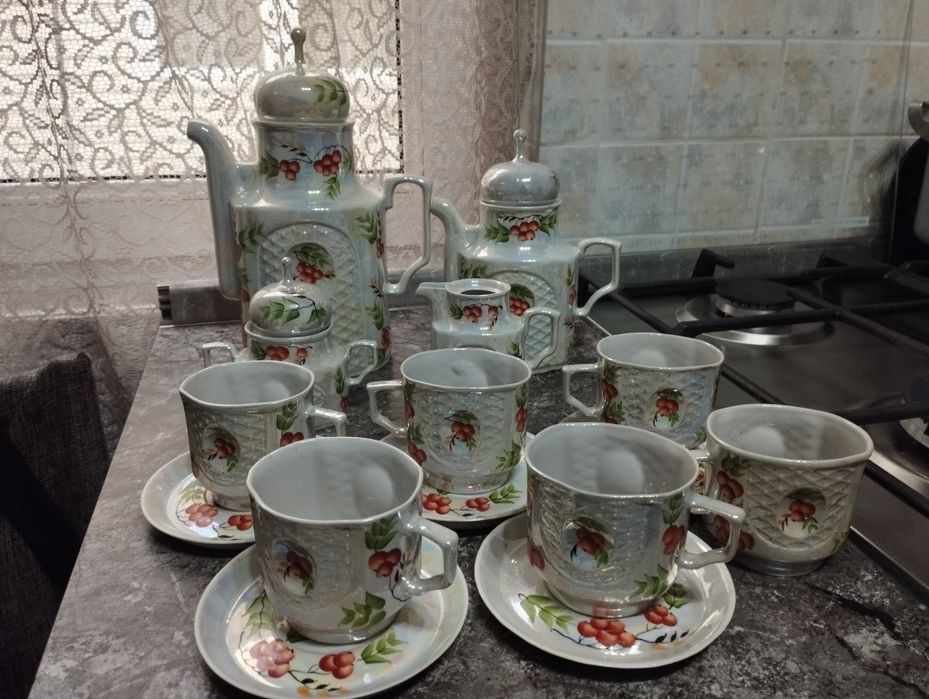 Чайный сервиз рябинушка