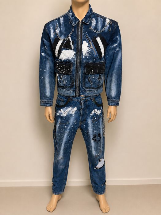 Compleu denim personalizat