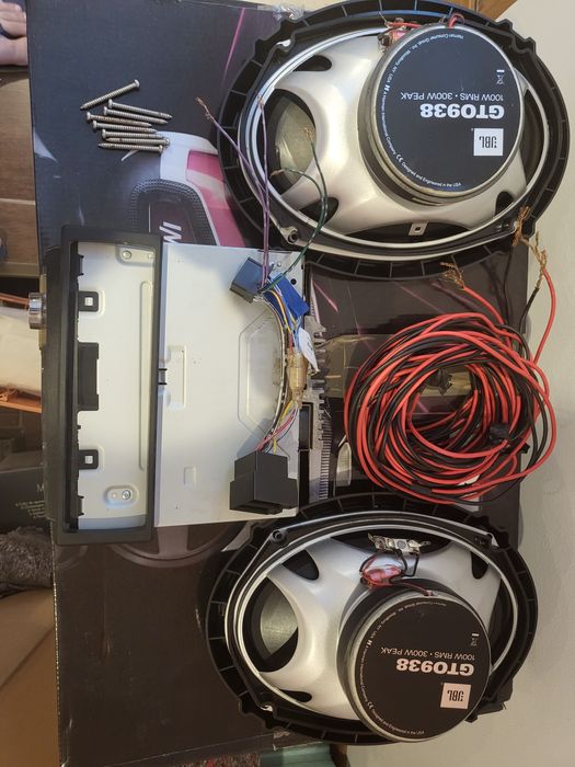 Sistem audio pt masina Pioneer mosfet +JBL GTO 938 Carligele • OLX.ro