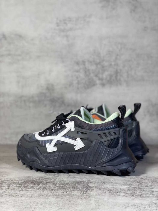 Adidasi OFF WHITE, Odsy 1000 SNEAKERS Premium din Piele Full Box Black