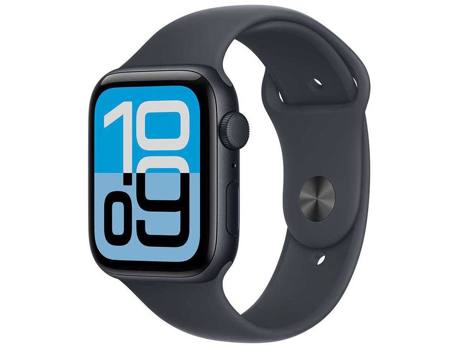 Apple Watch SE 3 (2025) LTE 44mm Midnight Aluminium Case със Midnight Sport Band M/L