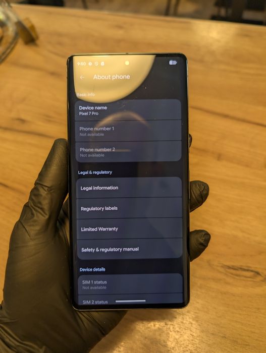 Google pixel 7 pro 128gb