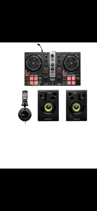 Hercules DJ Learning Kit MK2 ca nou utilizat de cateva ori