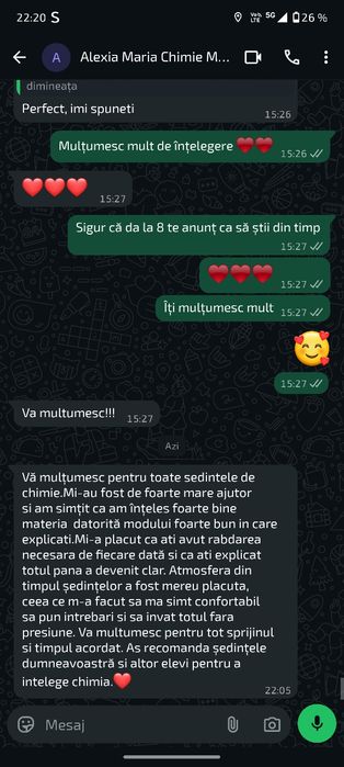 Meditații chimie