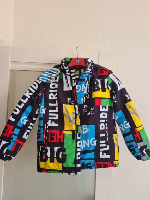 Продам зимнюю куртку, утеплённые штаны на мальчика, 140 см