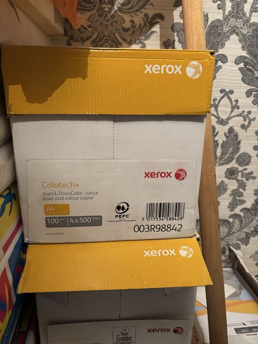 Бумага А4 xerox плотностью 100 гр