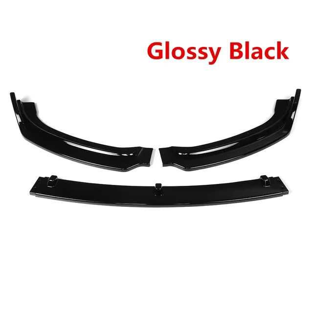 Lip Dedicat Prelungire Bara Fata Simpla Non-M BMW F30 F31, Negru Lucio