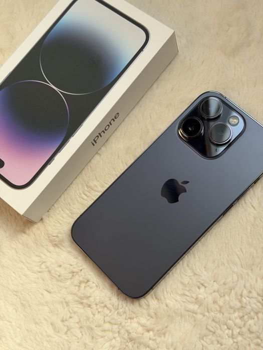 СПЕШНО! Гаранционен IPHONE 14 Pro 256 GB Purple като нов