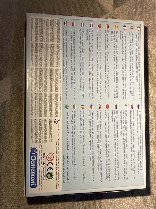 Puzzle Alba-Ca-Zapada CLEMENTONI 100 piese