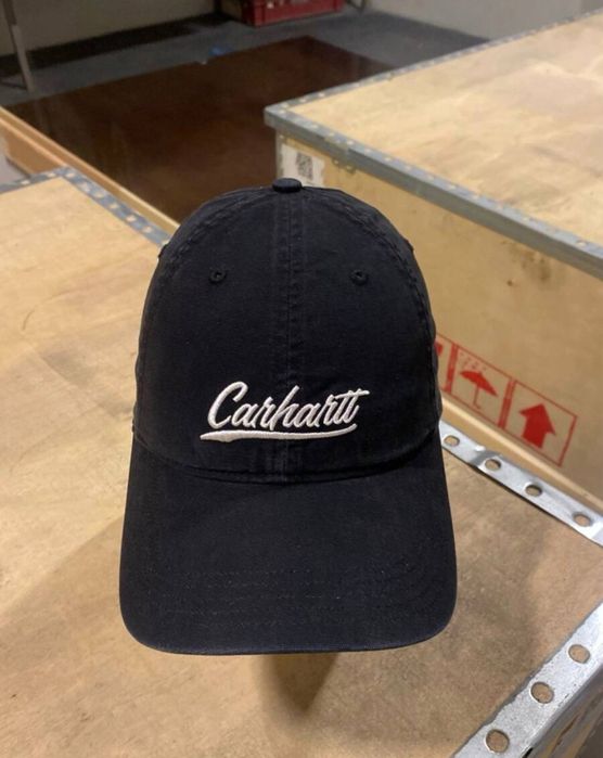 carhartt wip script logo винтидж шапка y2k