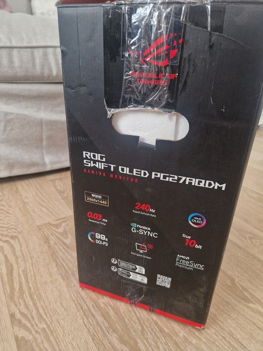 Monitor Asus PG27AQDM 240hz OLED
