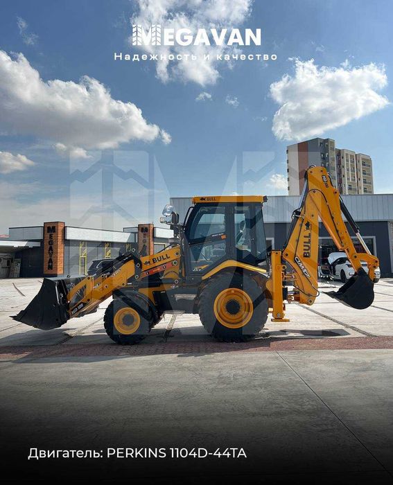 Ekskovator pogruzchik BULL HD 100 INDIA